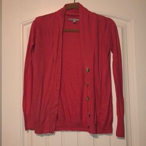 Pink old navy cardigan